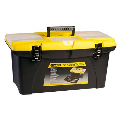 stanley steel box rail trolley|stanley 22 inch tool box.